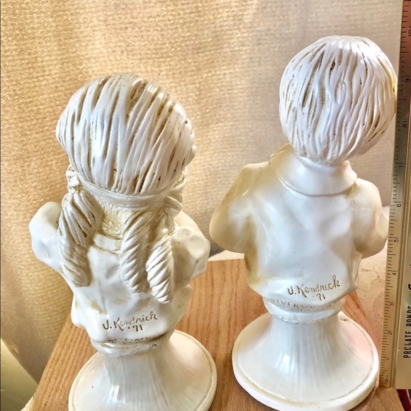 Vintage 1971 Kendrick statues of kids and music - Picture 3 of 7